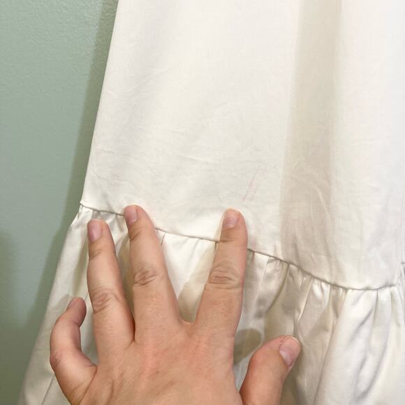 Anthropologie HUTCH Colorblock Strapless Bow Tie  A-Line Maxi Dress Size 8 NWT - Picture 7 of 11